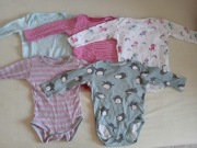 Body z długim rękawkiem rozmiar 74