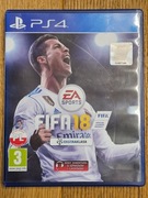gra FIFA 2018 na PlayStation