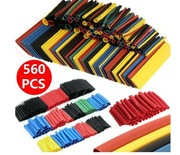 Rurki termokurczliwe 2:1 560 sztuk