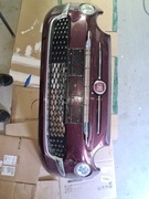 Fiat 500 rok 2018 przód części kolor bordo opera