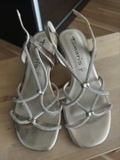 sandały damskie Tamaris 1-28236-20 w kolorze jasnego złota (Light Gold)