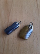 zawieszki kamienie 2 sztuki