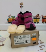 Buty zimowe Bartek z wełnianymi wkładkami r. 20 nieprzemakalne