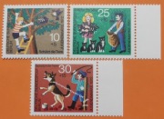 Niemcy Berlin znaczki 1972 #418-420**Ochrona zwierząt 
