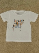 Bawełniana bluzka z Filipin z zebrą roz.10-11 lat