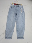 Jeansy baggy fit zdobione cyrkoniami 29 xl