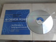 Laser Disc AV CREATOR PIONEER ,50-YEAR HISTORY''  Laserdisc LD 