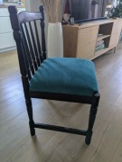 Krzesła PRL - odnowione siedziska