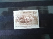 jeden znaczek - 150 Lat Warszawskiej Straży Pożarnej 1986 roku