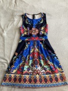 Letnia sukienka boho hippie Bodyflirt rozmiar S/M