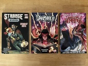 Darkhold The Book of Evil + Definitive Doctor Strange + Strange Academy