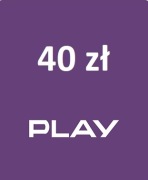 Szybkie doładowanie telefonu Play 40zł