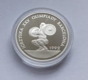 srebrna moneta 200000 zł, Igrzyska XXV Olimpiady Barcelona, 1991 rok