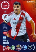 22 Marcos Acuna Karty piłkarskie FIFA Panini Club World Cup 25 Adrenalyn XL