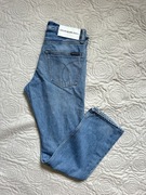 Calvin Klein W30 L32 Broom Blue z jeansy męskie niebieskie
