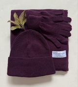 Zestaw z rękawiczkami 50%wełny i 50%kaszmiru