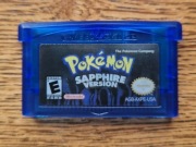 GBA. Pokemon Sapphire Version. Gameboy Advance. 