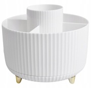 ORGANIZER NA KOSMETYKI OBROTOWY POJEMNIK PĘDZLE STOJAK 360 KOSMETYCZKA