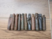 AMERYKAŃSKIE ŁUSKI DO WKM BROWNING 12,7 MM II WOJNA