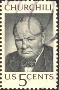 Znaczek używane Winston Churchill 2003 z USA