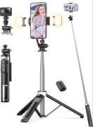 135CM Selfie Stick z 2 lampkami wypełniającymi