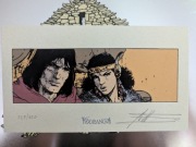 Exlibris - Thorgal - Rosiński - numerowany, podpis Van Hamme - 1995