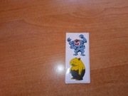 Machamp Drowzee naklejka Pokemon złap je wszystkie z gumy do żucia