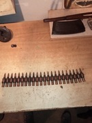 Radziecka taśma z amunicją mosin