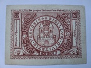 Notgeld - Gutschein, Austria, Ybbs, 10 Heller, 1920
