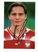 Arkadiusz Głowacki, autograf piłkarza, reprezentacja Polski 