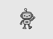 Brelok Robota do kluczy z kółkiem, Druk 3D