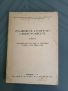 Zasadnicze receptury gastronomiczne 1956 zeszyt 4 dziczyzna 