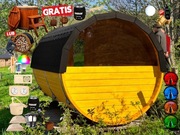 SAUNA Ogrodowa 200cm + OKNO 50% + GRATIS Beczka 500L Akcesoria = Wycena