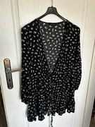 Narzutka bolerko Amisu XS 34 boho sweter kardigan