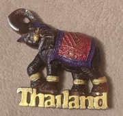 Magnes na lodówkę ceramiczny THAILAND Tajlandia Słoń ELEFANT Kambodża(36)