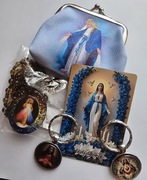 PREZENT WISIOREK dla babci z magnesem i portmonetką Matka Boska Medjugorje.
