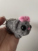 Breloczek pluszowy smutny chomik sad hamster