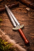 Sztylet Skyrim cosplay ręcznie malowany 34cm
