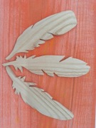 Piórko z drewna - rękodzieło