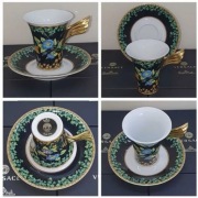 FILIŻANKA ROSENTHAL VERSACE GOLD IVY