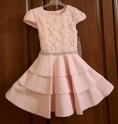 Sukienka wizytowa dla dziewczynki R. 110