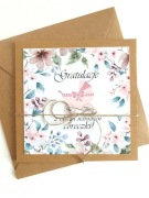 Kartka okolicznościowa dla dziecka dziewczynki