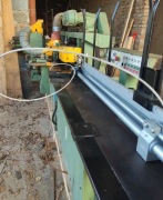 Strugarka czterostronna Wadkin z podajnikiem WEINIG EM3 film z pracy