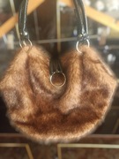 Torebka z futrem Franco Roma Italian Style 