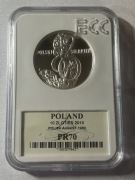 10 zł - Polski Sierpień - 2010 r  granding ECC PR 70