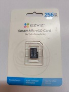 Karta pamięci microSD 256 GB EZVIZ - polecana do video
