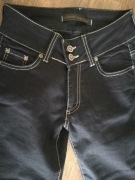 Louis Vuitton Jeansy Luksusowe Spodnie Damskie R 30 XS S Granantowe Idealne