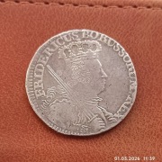 Ort 1758, srebro pruskie 