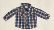 Chłopięca koszula w kratę 3-6 msc