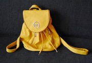 *MICHAEL KORS* śliczny musztardowy plecak nowy